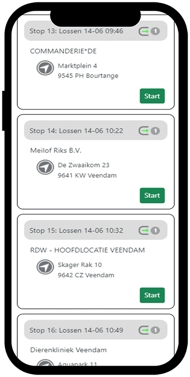 Example of LogiConnect-Charter on phone